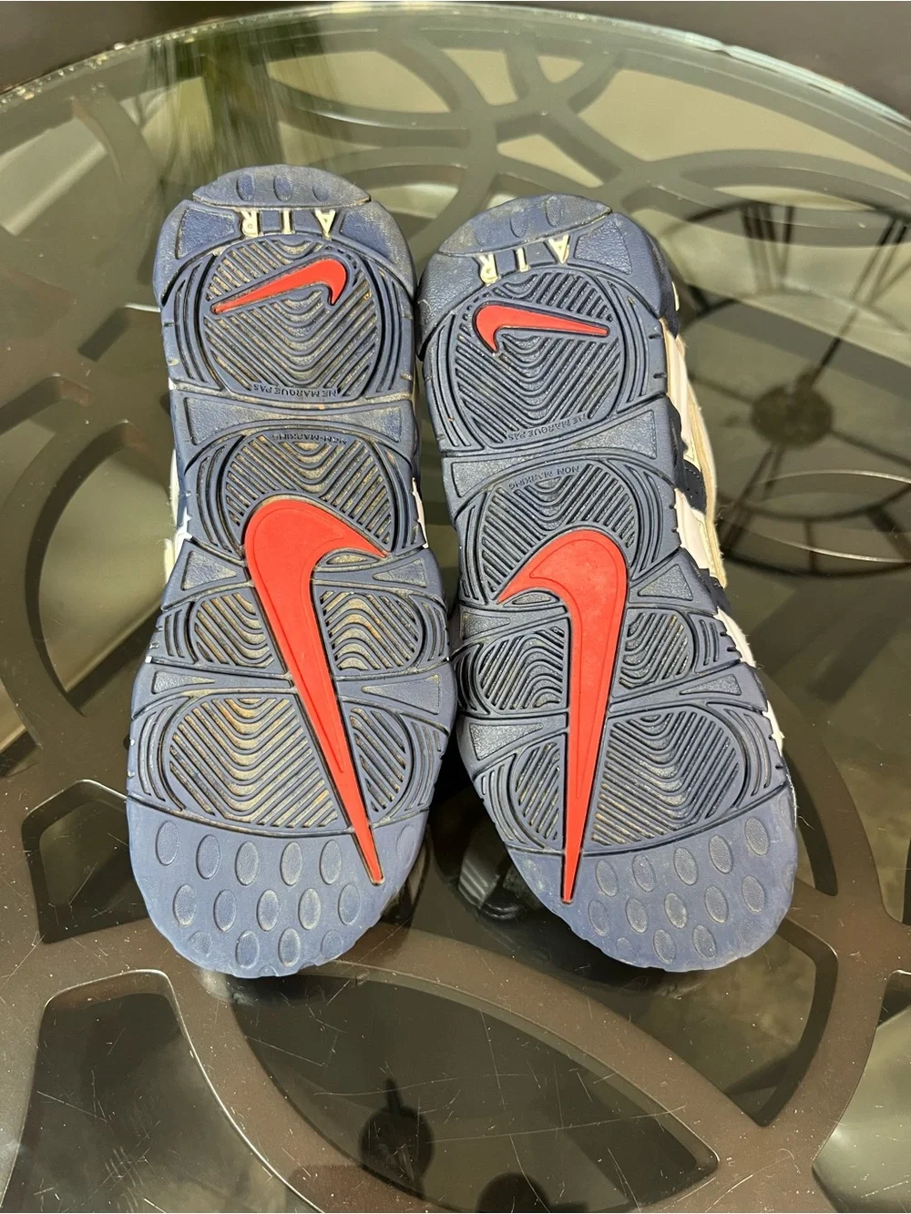 Nike Air More Uptempo Olympic Sneakers Sz 3Y